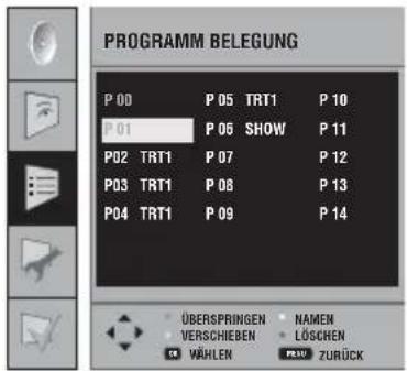 Opera LCD3771 - Löschen eines gespeicherten Programms: - 2