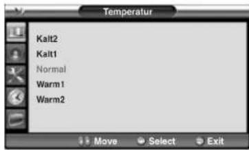 Opera LCD3762 - FARBTEMPERATUR ÄNDERN - 2