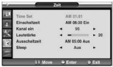 Opera LCD3762 - Aktuelle Uhrzeit einstellen - 1