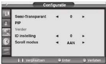 Opera LCD3762 - Uitgebreid menu oproepen - 1