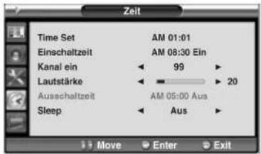 Opera LCD3762 - Ausschaltzeit einstellen - 1