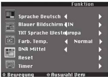 Opera LCD1907 - MENÜSPRACHE - 1