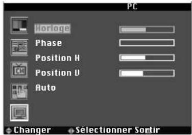Opera LCD1907 - RÉGLAGE DE L'IMAGE (PC) - 1