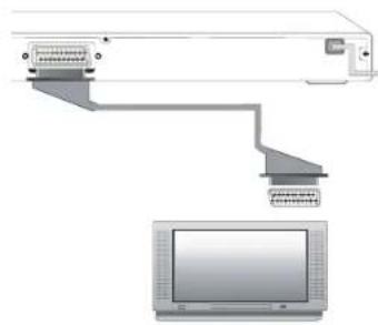 Opera DVD2703 - Scart aan TV - 1