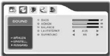Opera LCD3272 - Soundmodus definieren - 1