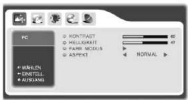 Opera LCD3272 - KONTRAST/HELLIGKEIT/ASPEKT - 1