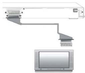 Opera DVD2602 - Scart an TV - 1