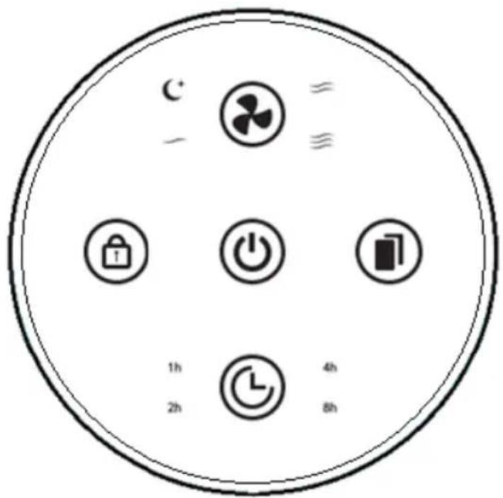 THOMSON THPUR050E - Control panel - 1