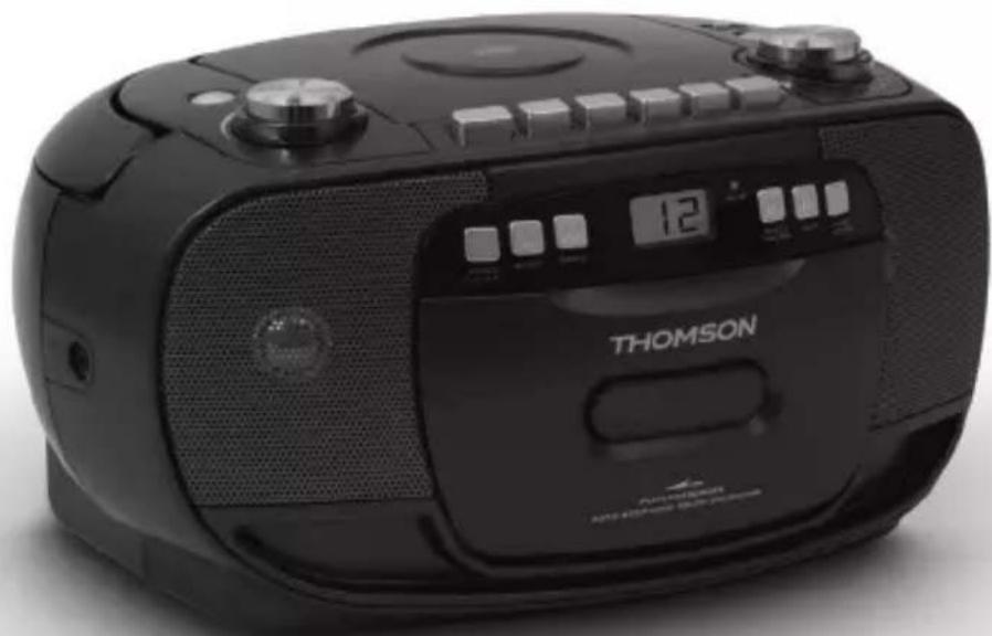 THOMSON portable RK203CD - TRAGBARER CD-RADIO-KASSETTENRECORDER - 1