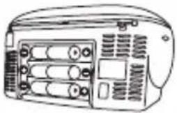 THOMSON portable RK203CD - GEBRUIK VAN BATTERIJEN - 2