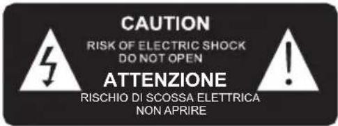 THOMSON RT225DAB - AVVERTENZE E PRECAUZIONI - 1