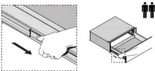 Fulgor Milano FPWD 3024 X - Drawer slides - 2