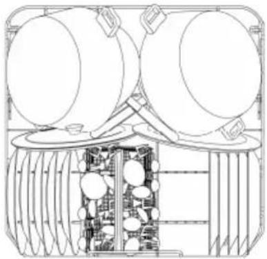 Fulgor Milano FPDW 82103 XX - ŁADOWANIE DOLNEGO KOSZA - 1