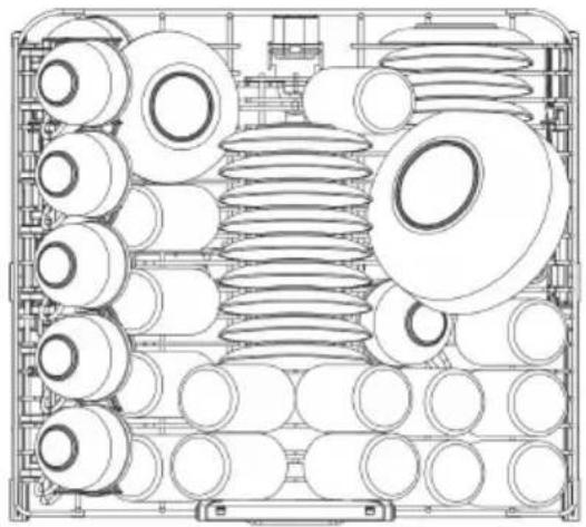 Fulgor Milano FPDW 82103 XX - EXAMPLES OF LOADING FOR INTENSIVE DIRT - 4