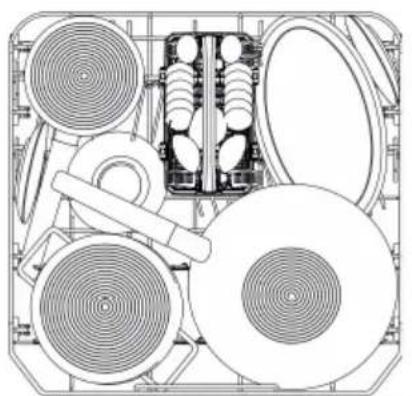 Fulgor Milano FPDW 82103 XX - EXEMPLES DE CHARGEMENT POUR SALE INTENSIF - 1