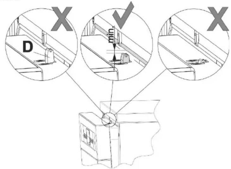 Fulgor Milano FPDW 82103 XX - If the door does not close: - 1