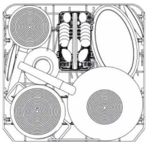 Fulgor Milano FPDW 82103 XX - EXAMPLES OF LOADING FOR INTENSIVE DIRT - 6