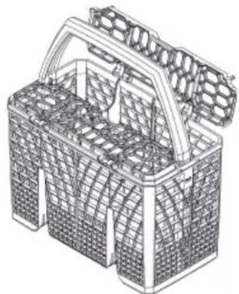 Fulgor Milano FDW 8292.1 - CARICAMENTO DEL CESTELLO SUPERIORE - 2