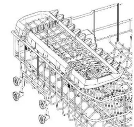 Fulgor Milano FDW 8292.1 - Plateau porte-couverts - 1