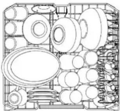 Fulgor Milano FDW 8292.1 - GÓRNY KOSZ - 1