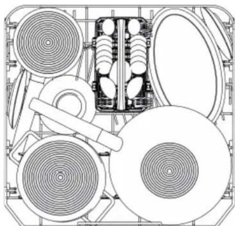 Fulgor Milano FDW 82103 - ESEMPI DI CARICAMENTO CON SPORCO INTENSIVO - 5