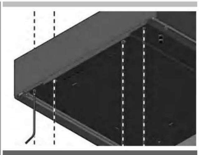 Fulgor Milano FVSD 150 TC BK - Regulierung Frontplatte - 1