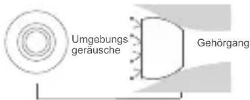 Umgebungs geräusche Gehörgang