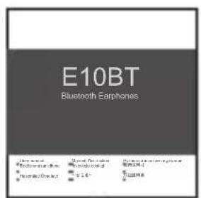 E10BT Bluetooth Earphones