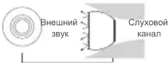 Внешний звук Слуховой канал
