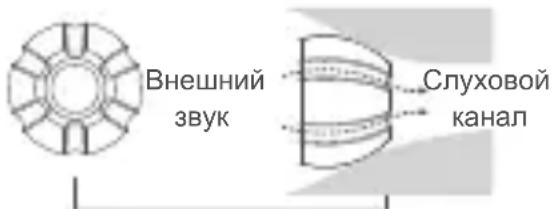 Внешний звук Слуховой канал
