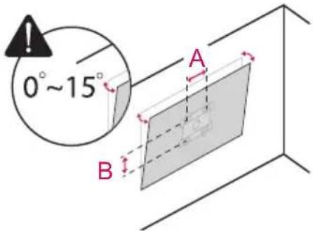 LG 32LN572MBUB - Support de fixation murale - 1
