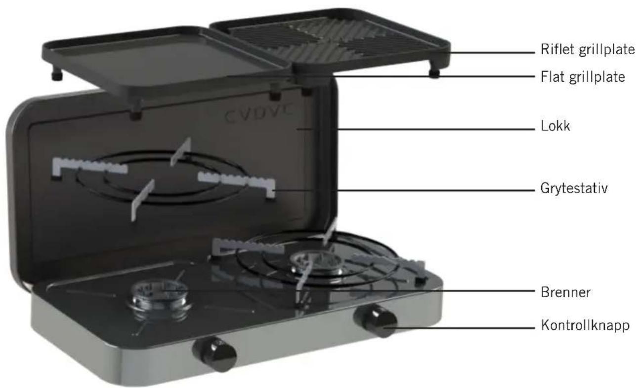 CADAC 2 Cook 2 Classic - Produktkode: 202M0-10 - 3