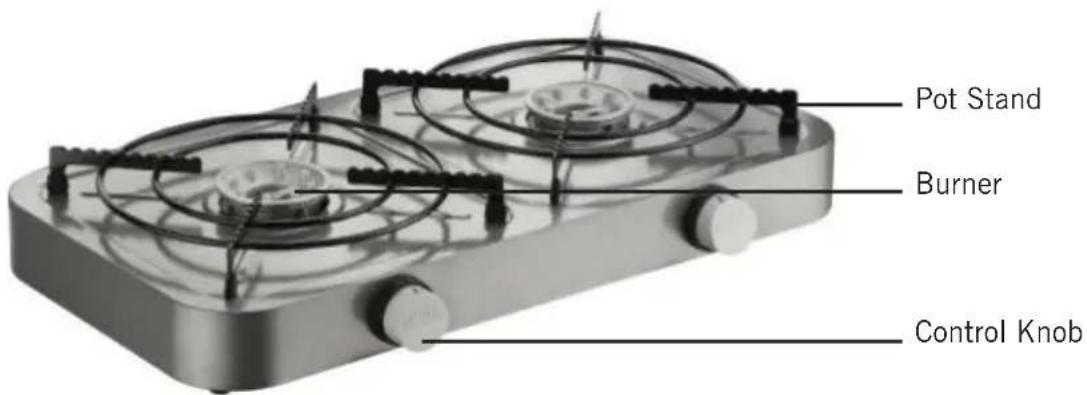 CADAC 2 Cook 2 Classic - Assembly Instructions - 1