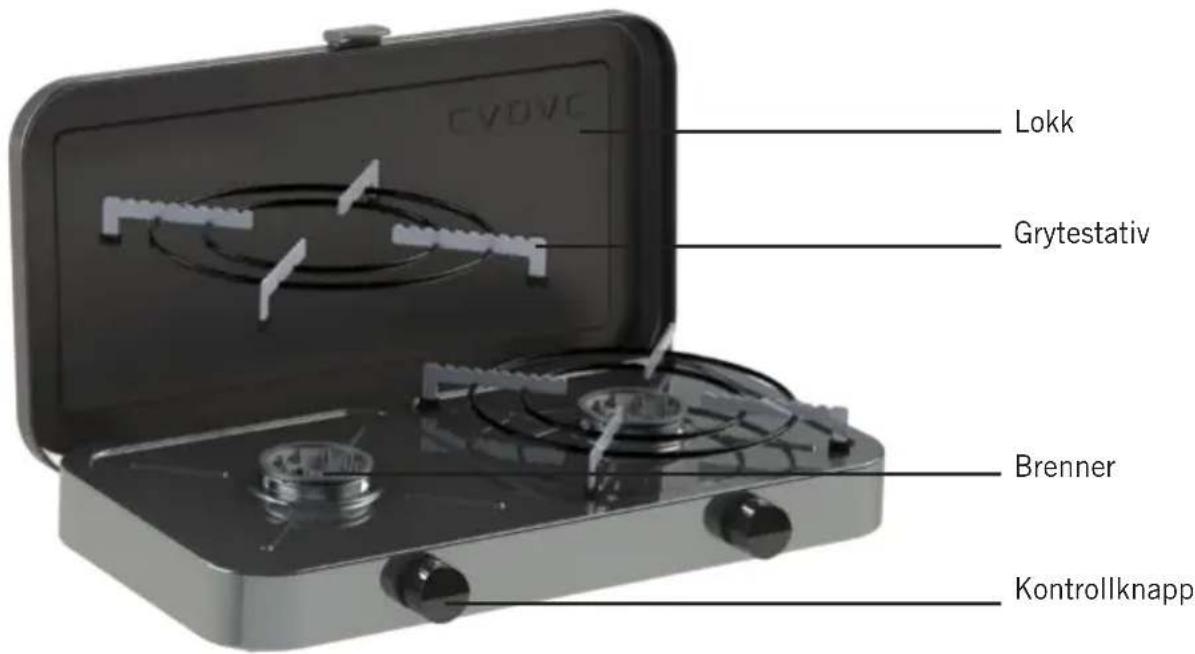 CADAC 2 Cook 2 Classic - Produktkode: 202M0-10 - 1