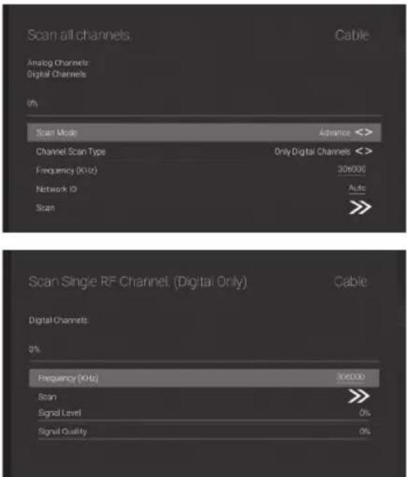 Engel LE 5090 ATV - MENU OPERATION - 1
