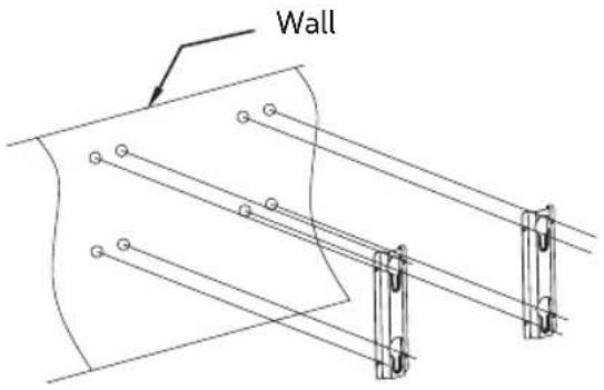 Engel LE 4390 ATV - Wall mount installation - 1