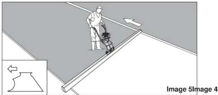 ALTRAD BELLE Easy Screed PRO - Operating the Easy Screed Pro (See Images 4 & 5) - 2