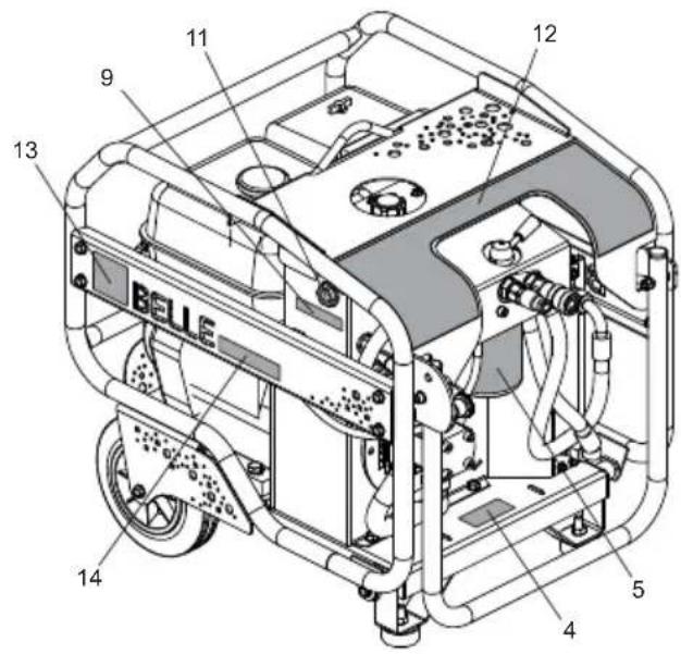 ALTRAD BELLE MAJOR 20-160X - Tool Tray, Bac à Outils, Bandeja de Herramientas, Bandeja de Ferramentas - 2