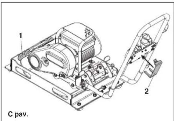ALTRAD BELLE PCLX 12/40E - Variklio užvedimas - 3