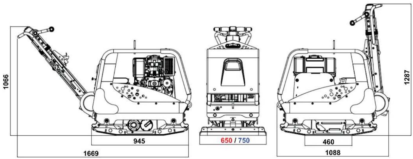 ALTRAD BELLE RPX 59/75D - Petrol Engine Stop Decal - 2