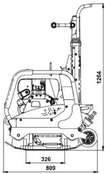 ALTRAD BELLE RPX 35/60D - Petrol Engine Stop Decal - 3