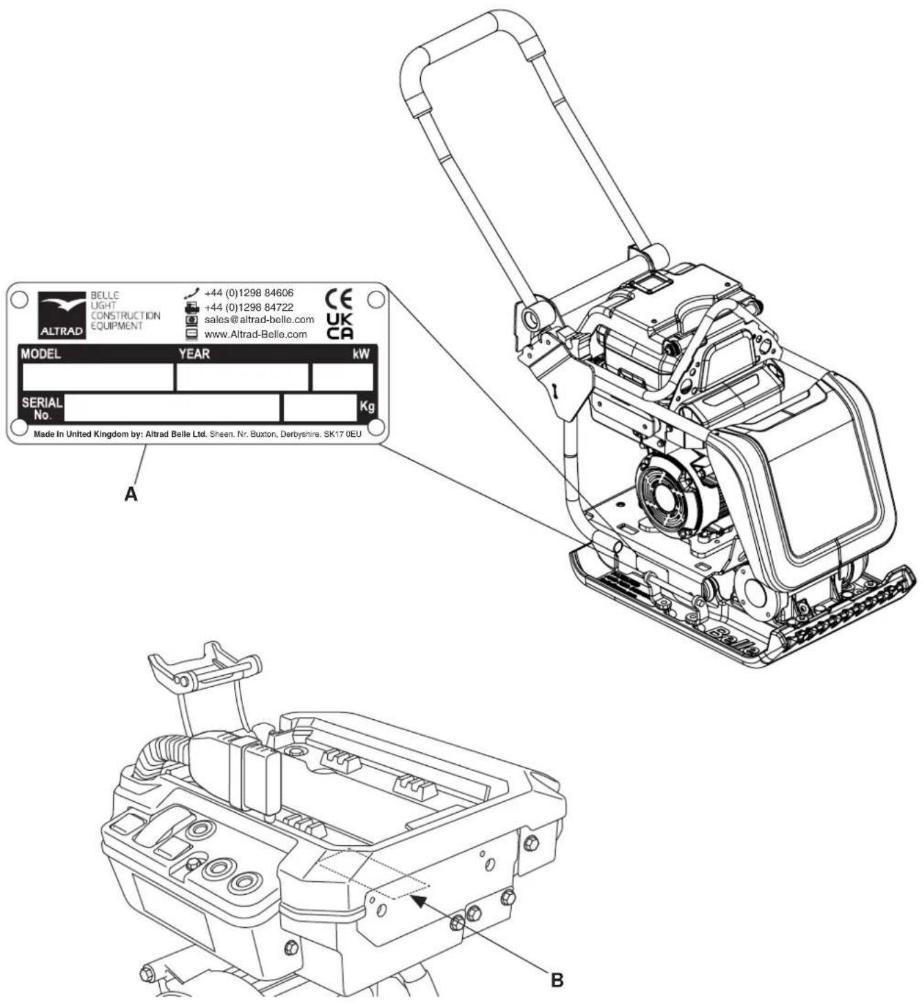 ALTRAD BELLE PCX 13/40E+ - NUMER SERYJNY MODUŁU ZASILANIA - 1