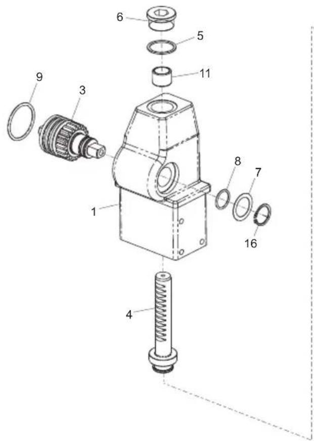ALTRAD BELLE RPC 45/60 - Pump Assembly, Pompa, Bomba, Conjunto Bomba - 1
