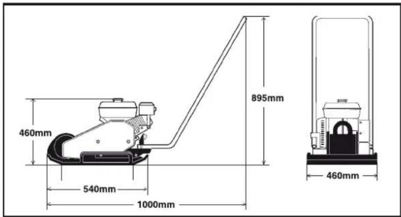 ALTRAD BELLE SF 460 - A gép adattáblája - 3