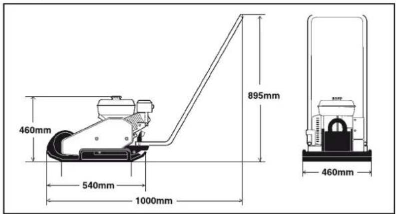 ALTRAD BELLE SF 460 - Maskinskylt - 3