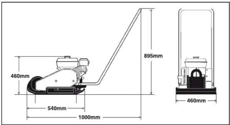 ALTRAD BELLE SF 460 - Machineplaatje - 3