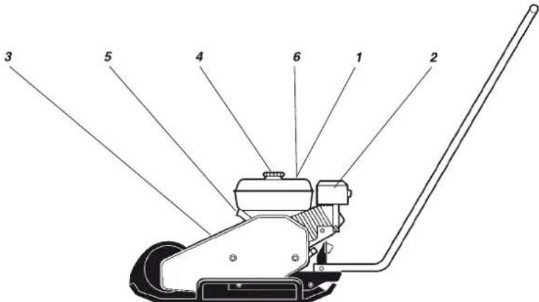ALTRAD BELLE SF 460 - Safety Decals, Location/Description - 1