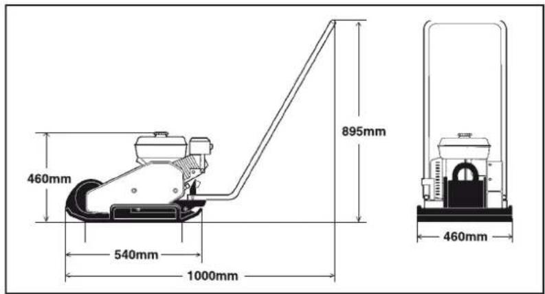 ALTRAD BELLE SF 460 - Machine Plate - 3