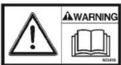 ALTRAD BELLE SF 460 - Safety Decals, Location/Description - 2