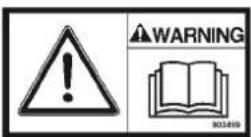 ALTRAD BELLE SF 460 - Safety Decals, Location/Description - 2